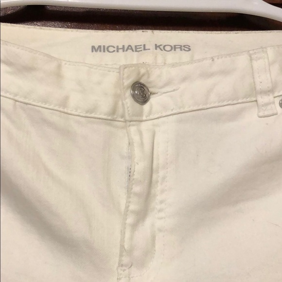 Micheal Kors size 6 white jeans - Picture 2 of 7